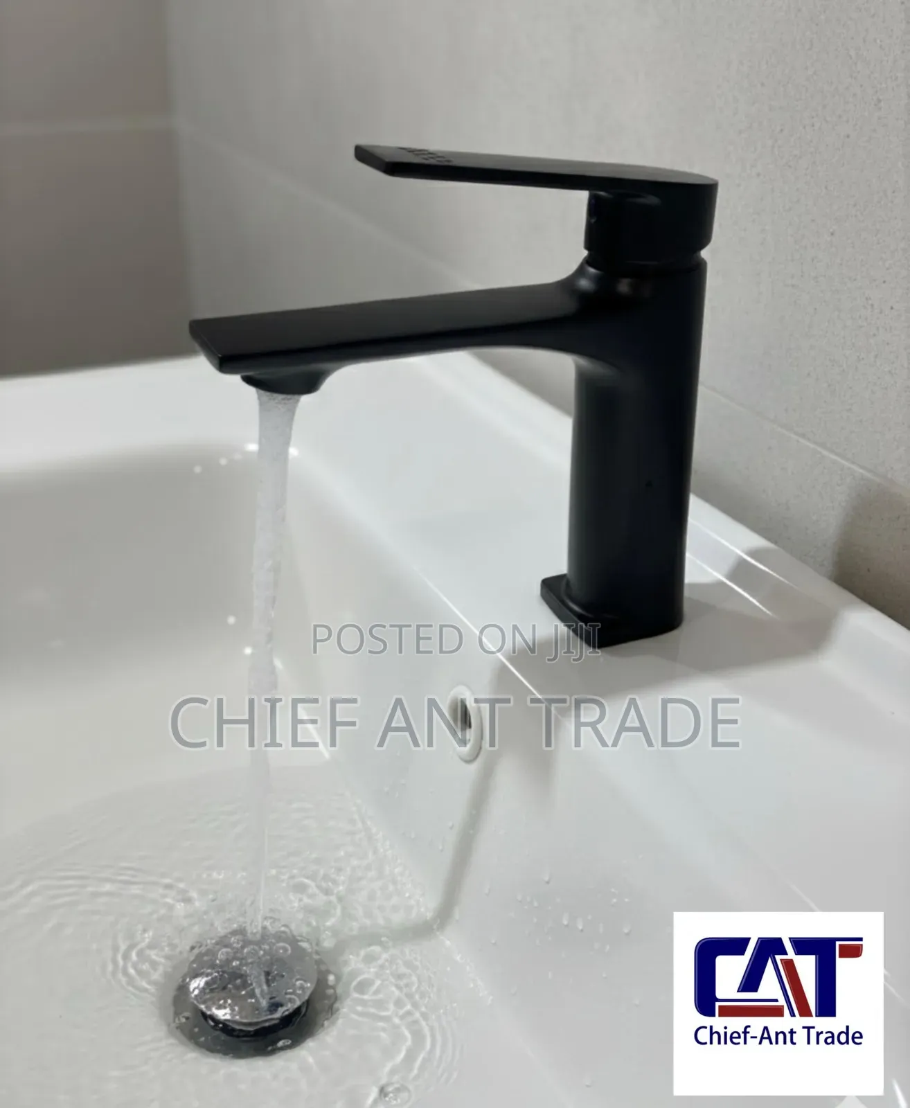 Black Bold Faucet Tap 90°