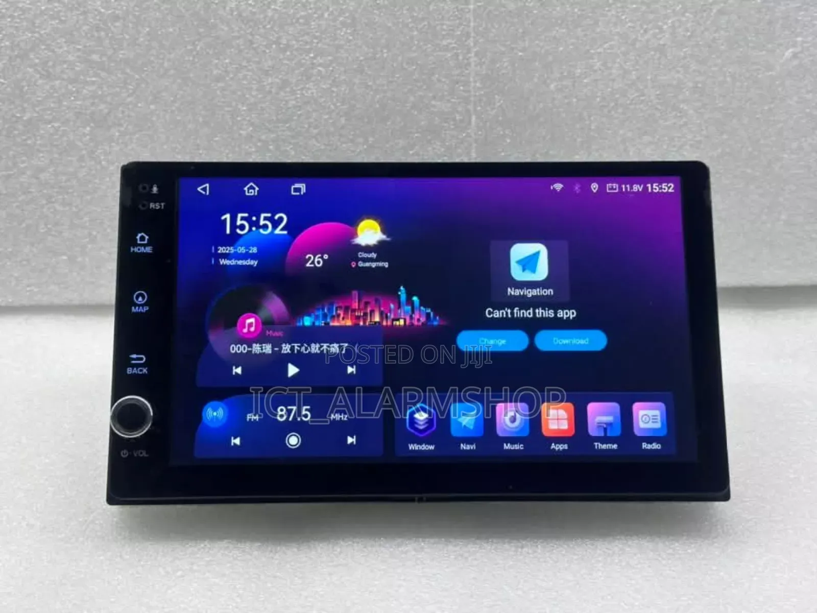 Toyota Universal Car Android Radio Multimedia iPhone Carplay Aan