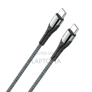Type-C to Type-C Fast Charging Cable – 65w | 2m (Grey)