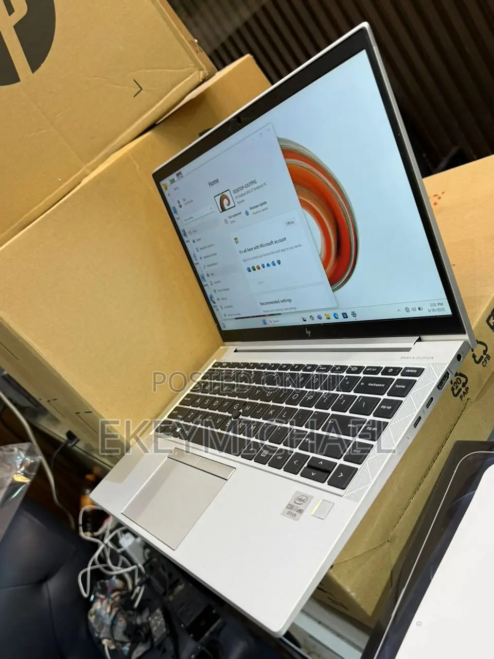New Laptop HP EliteBook 840 G7 16GB Intel Core I7 SSD 512GB