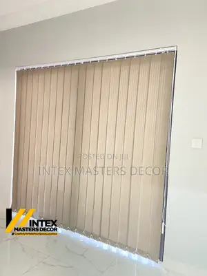 Grey Vertical Blinds