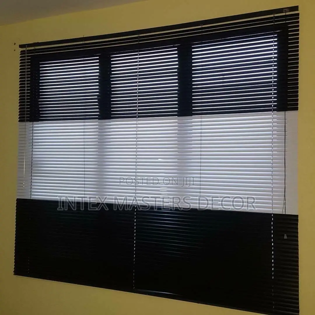 B/W Venetian Blinds