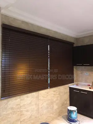 Coffee Wooden Blinds
