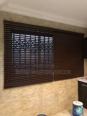 Coffee Wooden Blinds