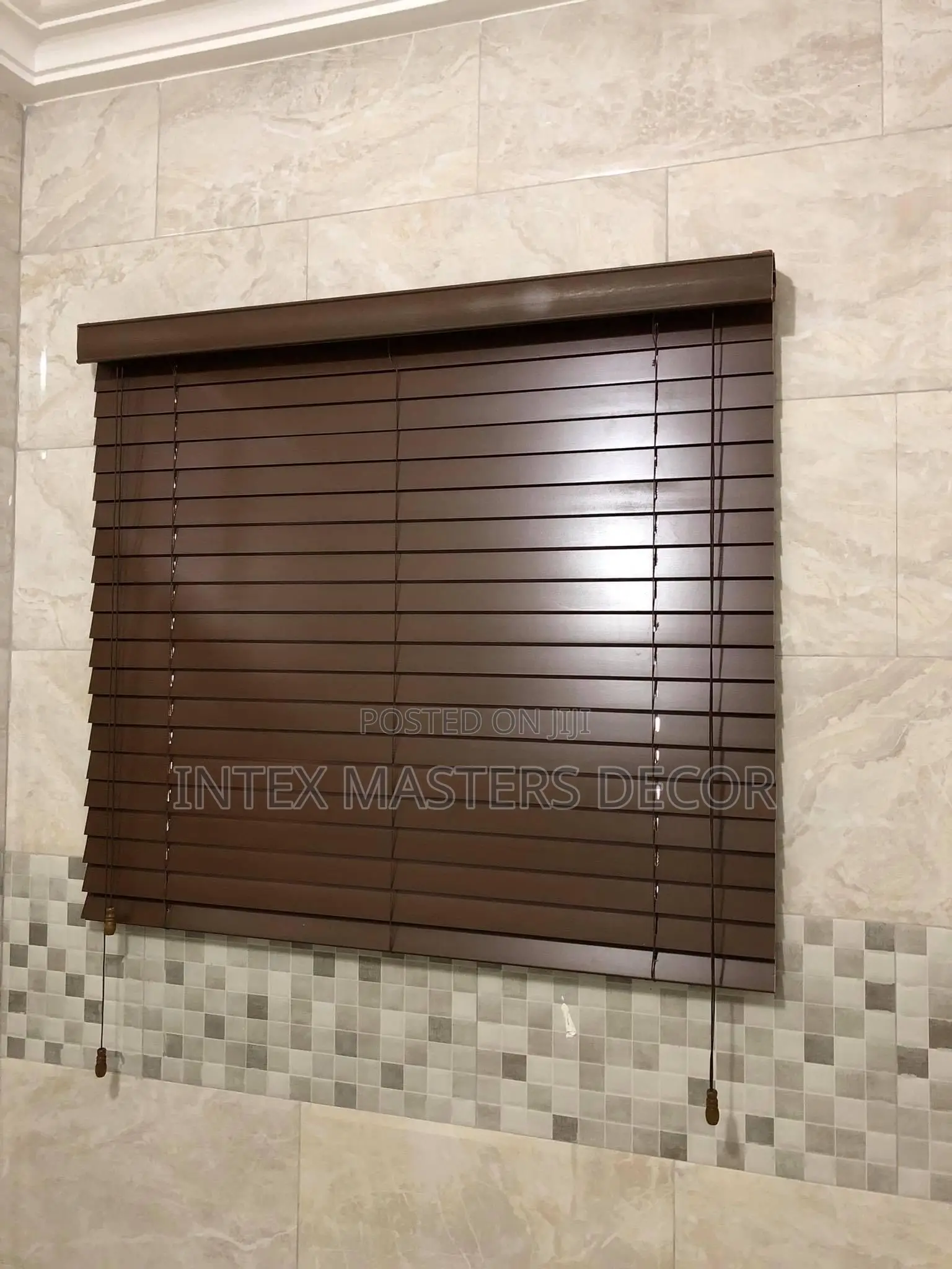 Washroom Wooden Blinds