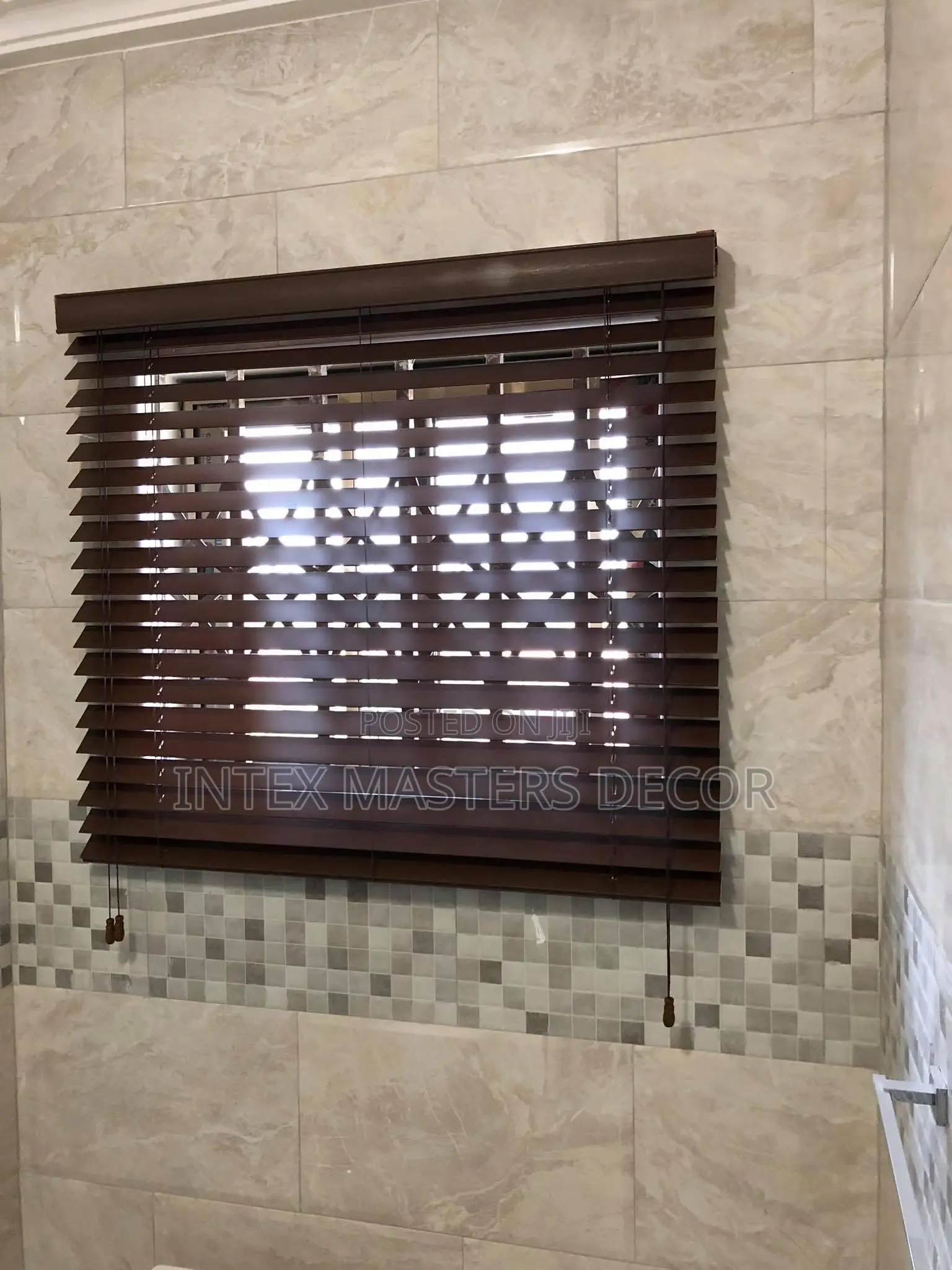 Washroom Wooden Blinds