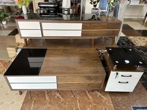 Set Of Tv Stand,Center Table And Bedside Drawer