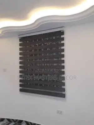Dark Zebra Blinds