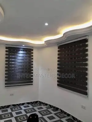 Dark Zebra Blinds
