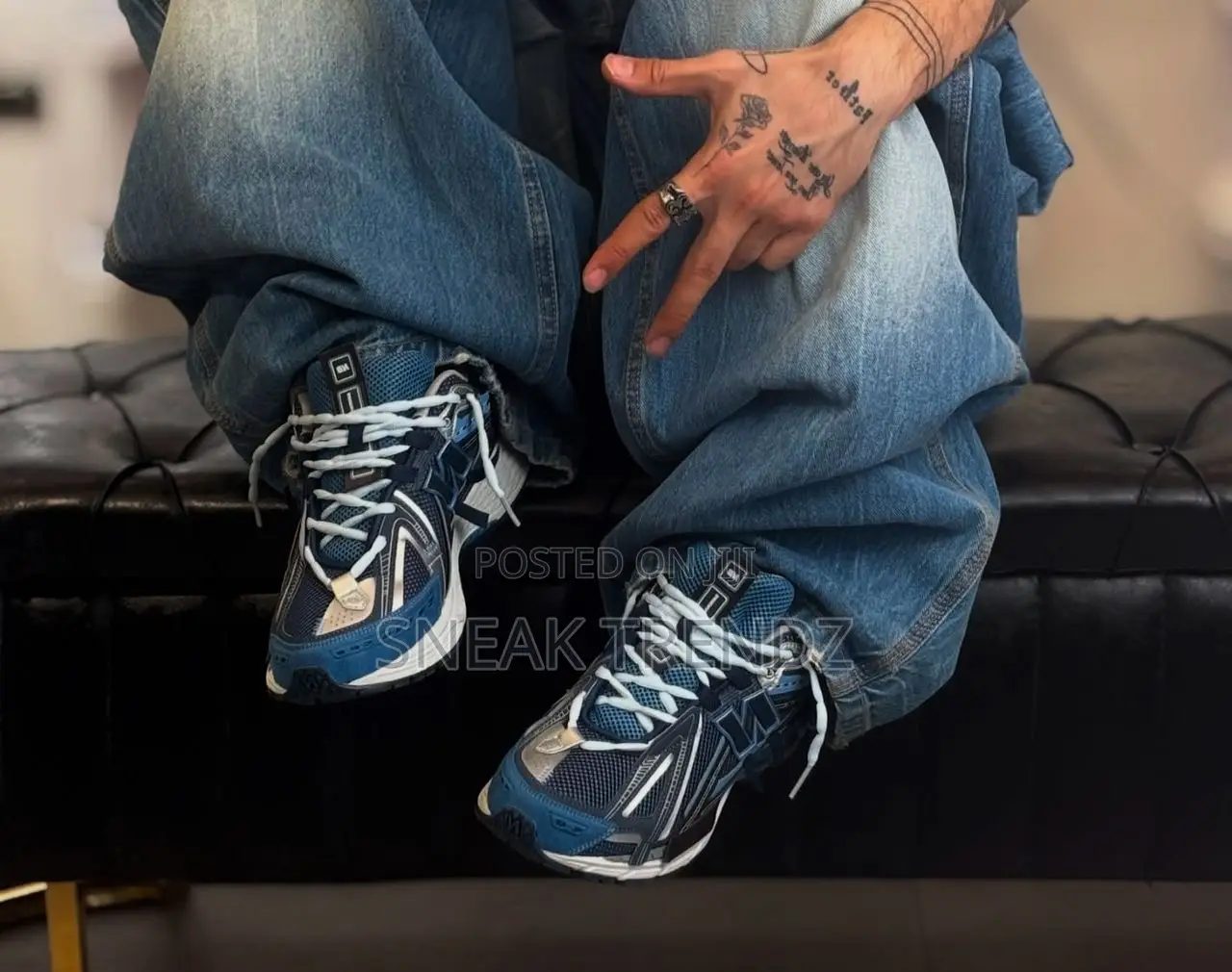 New Balance 1906 Og Navy Blue and Black White