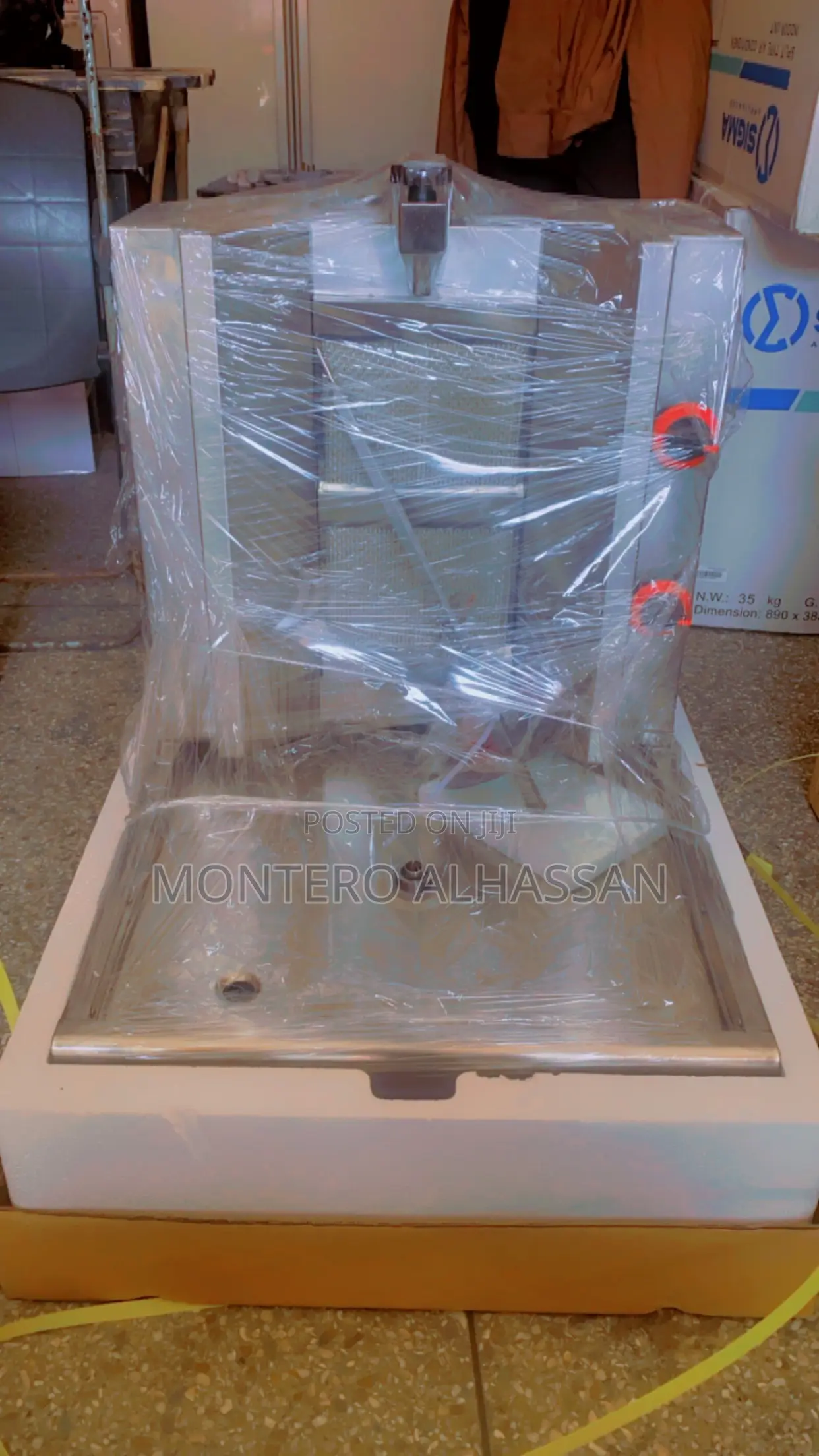 Shawarma Machine 2 Burner