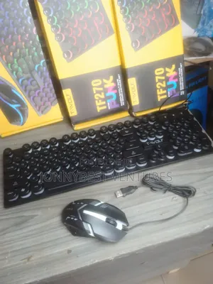 2in1 Gaming Keyboard Usb Keyboard and Mouse Backlight