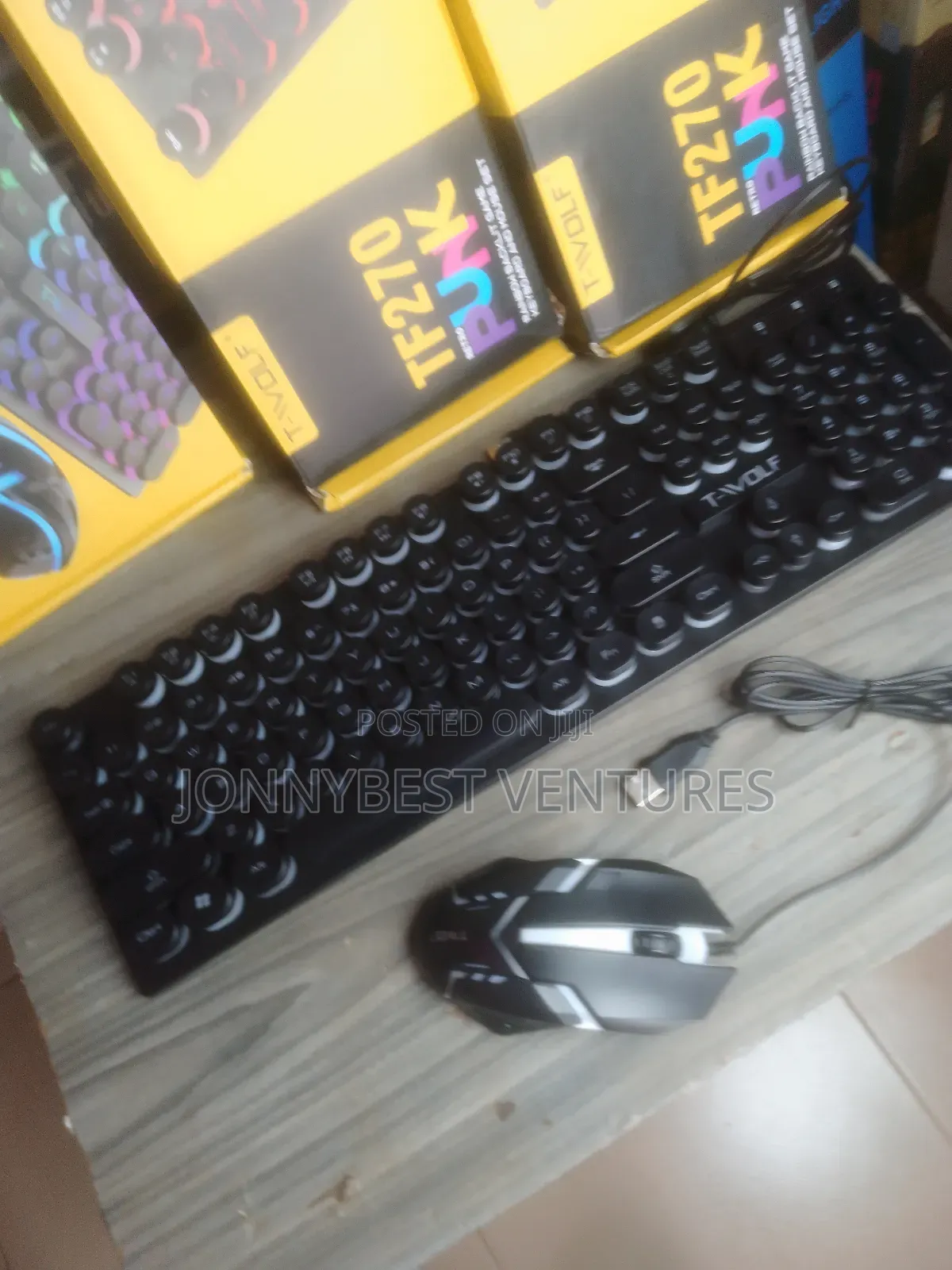 T-Wolf 2in1 Backlight Keyboard or 2in1 Gaming Keyboard