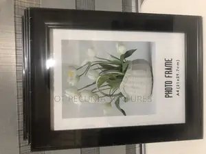 A4 Picture Frame Black Color