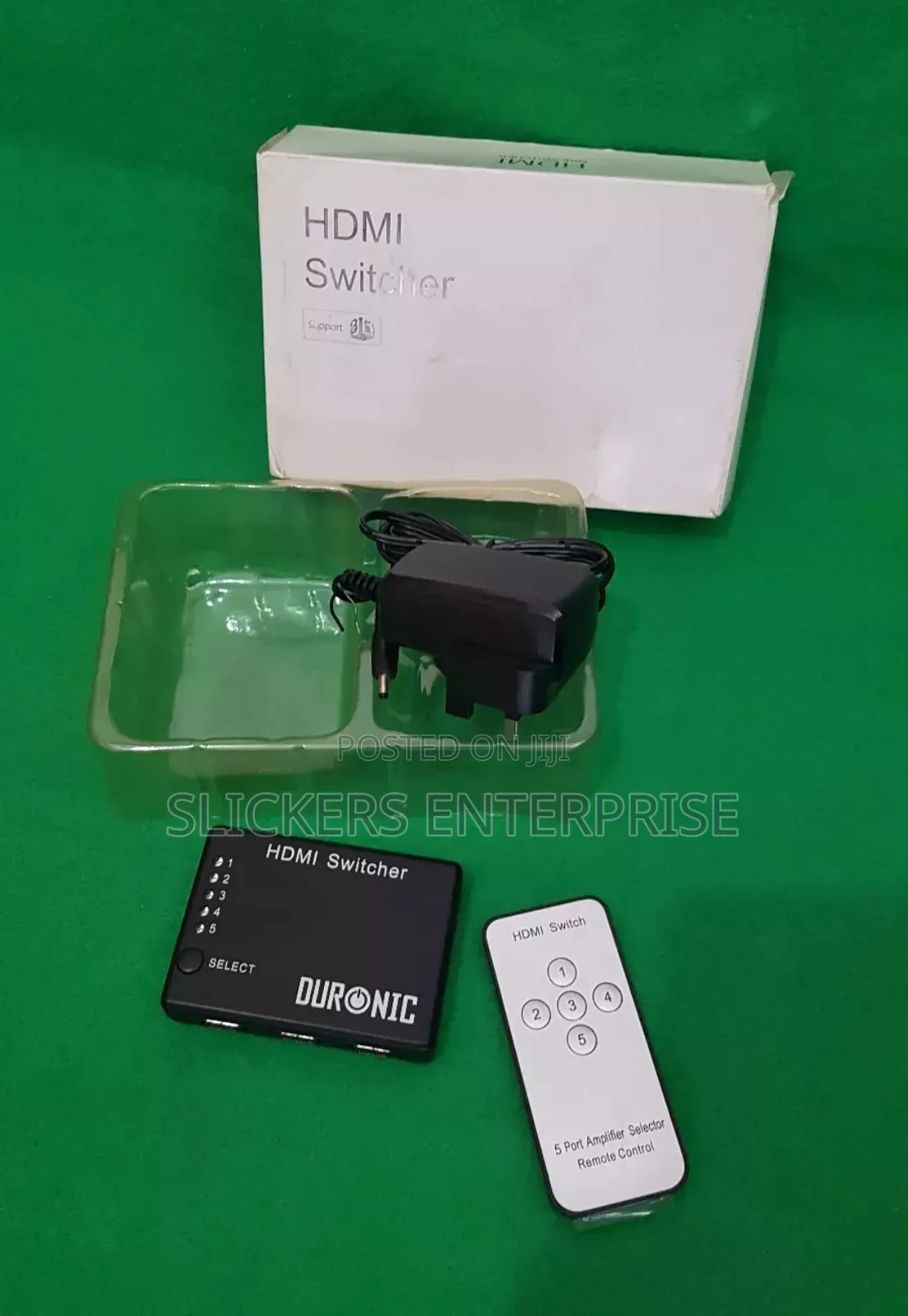 Duronic 5 in Hdmi Switcher With Remote