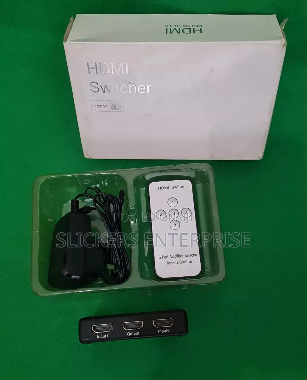 Duronic 5 in Hdmi Switcher With Remote