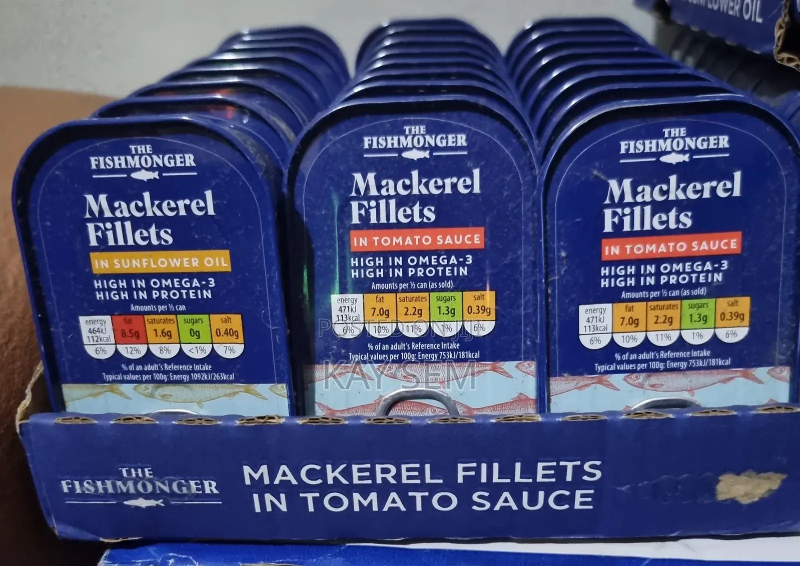 Fishmonger Mackerel Fillets