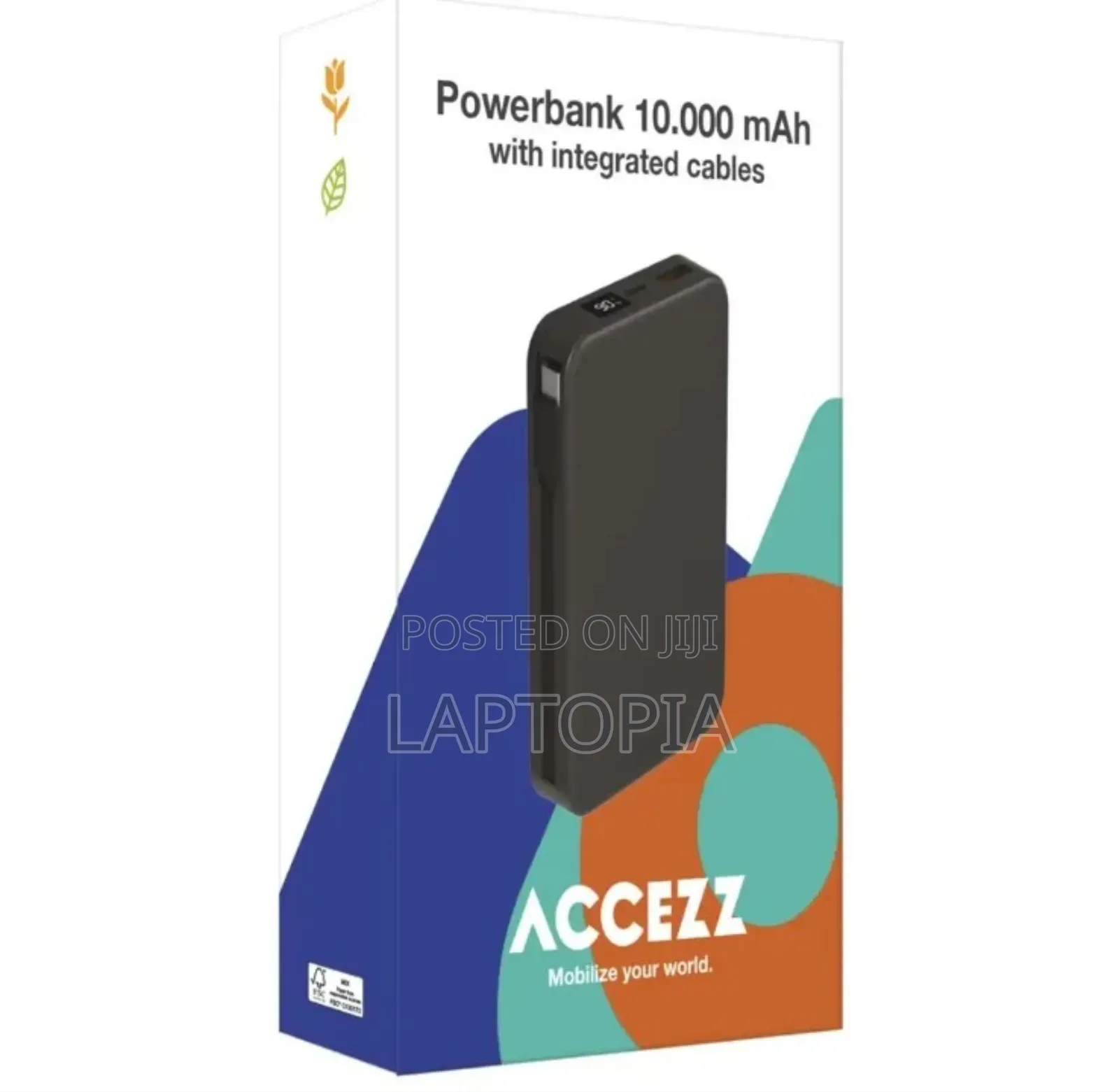 Accezz Powerbank 10,000mah
Stay Charged Anytime, Anywhere!