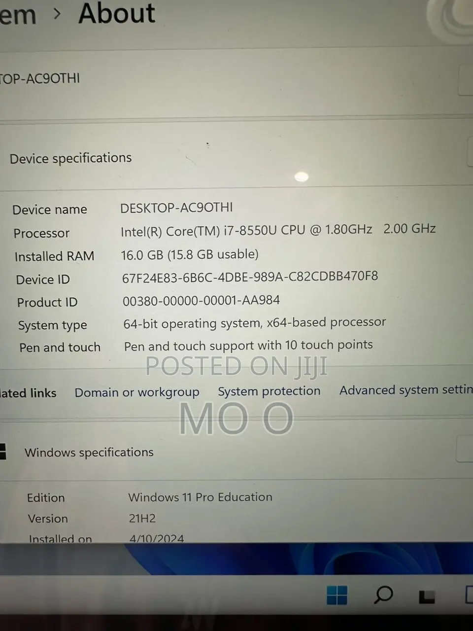 Laptop Lenovo Yoga 730 16GB Intel Core I7 SSD 256GB