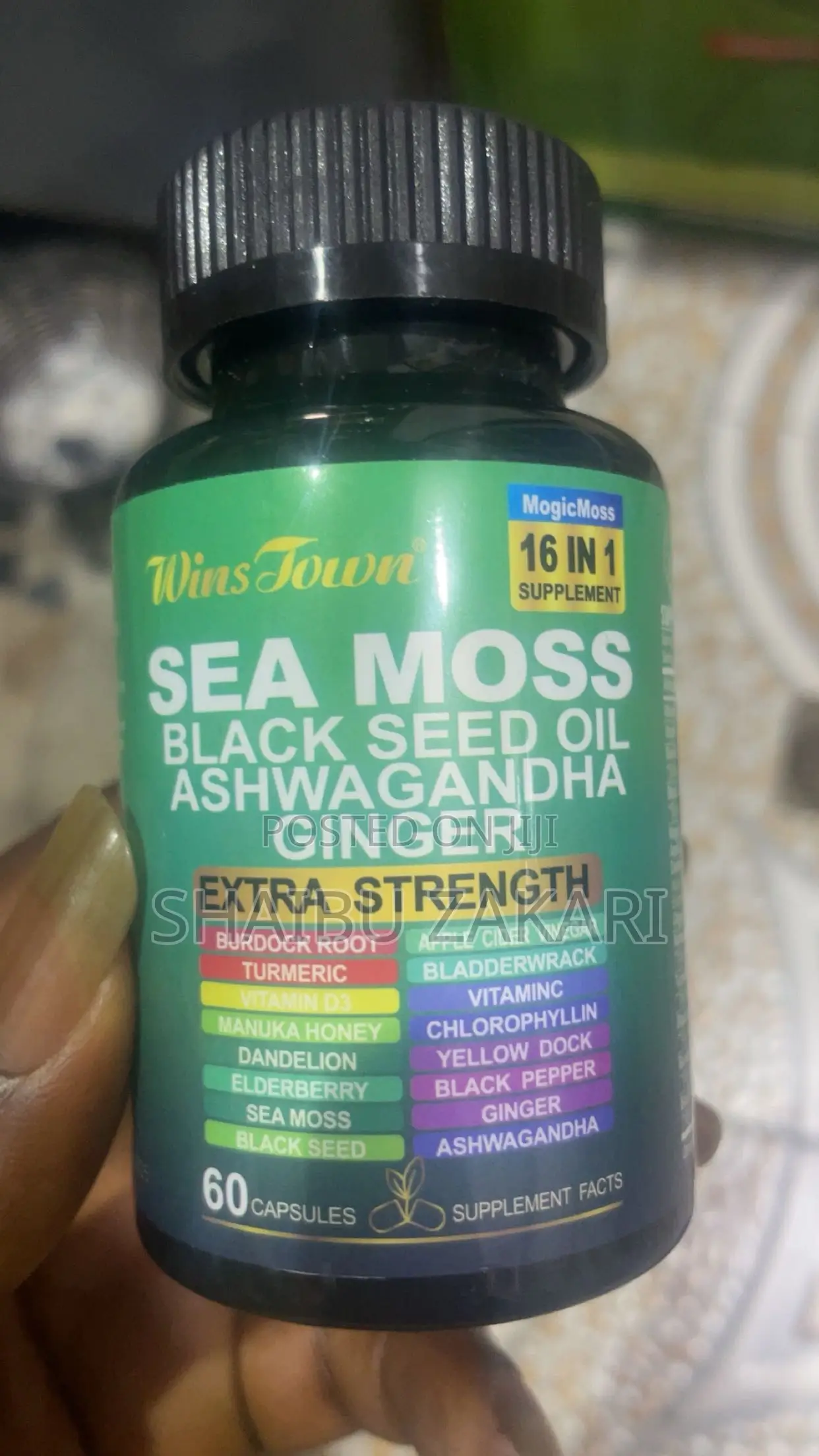 Sea Moss Black Seed