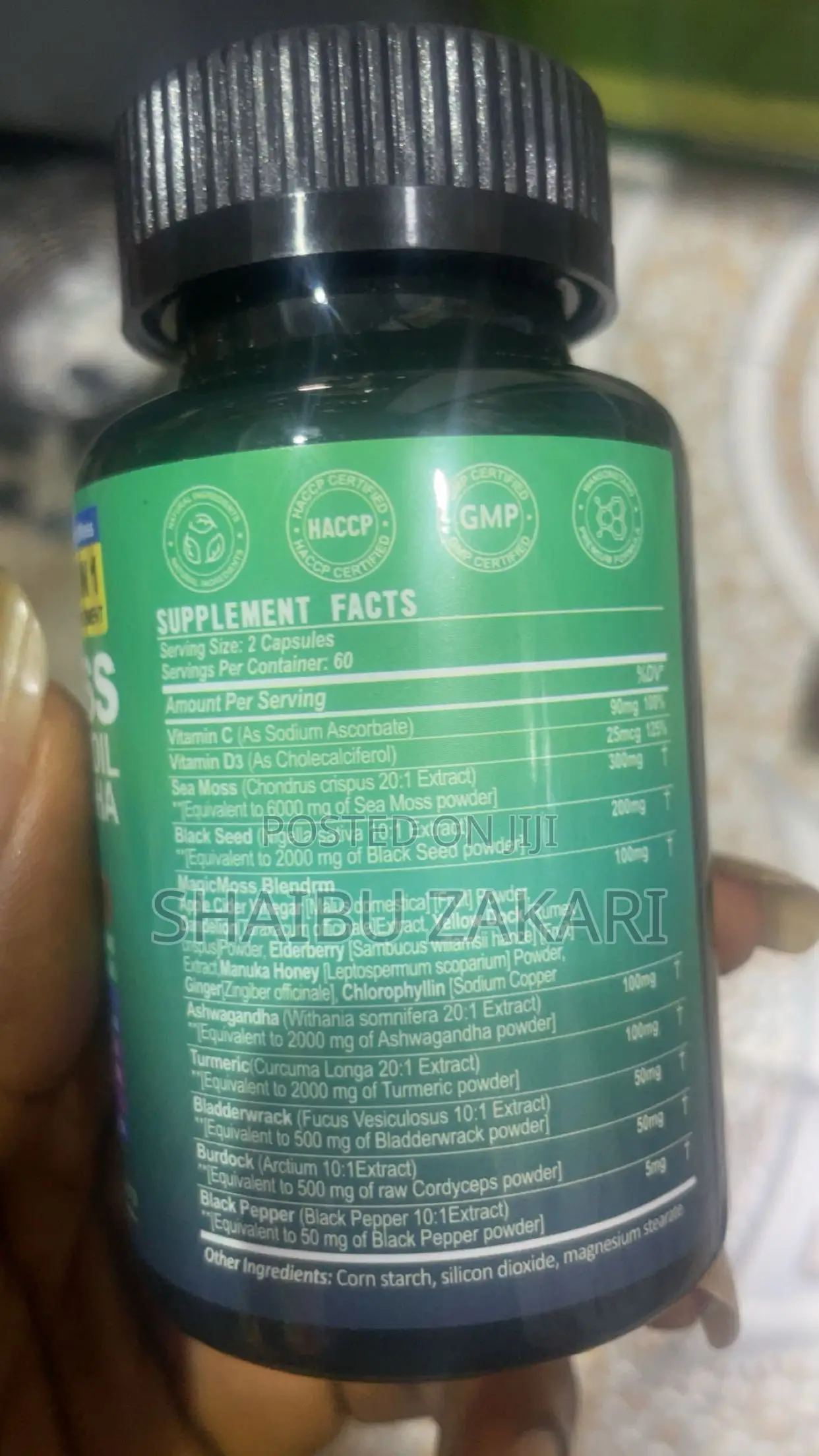 Sea Moss Black Seed