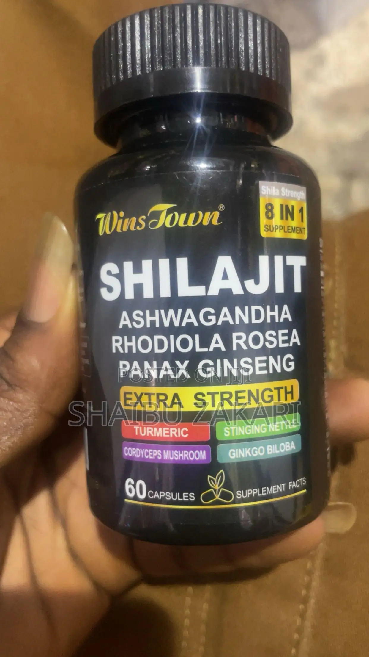 Shilajit Ashwagandha Rhodiola Rosea