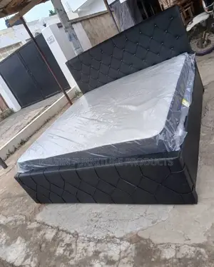 Royal King Size Bed With Mattress and Available