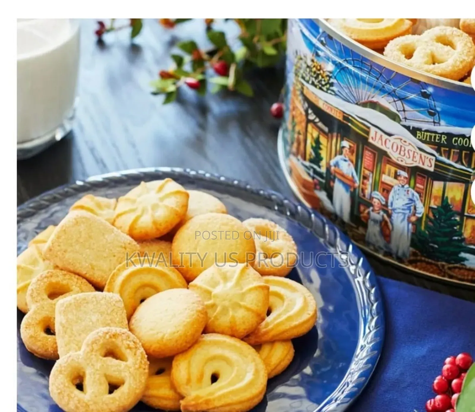 Jacobsen's Danish Butter Cookies - 1.6kg