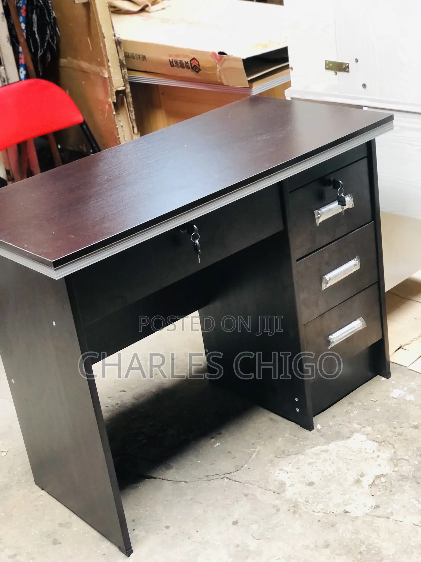 Office Desk With Storage
