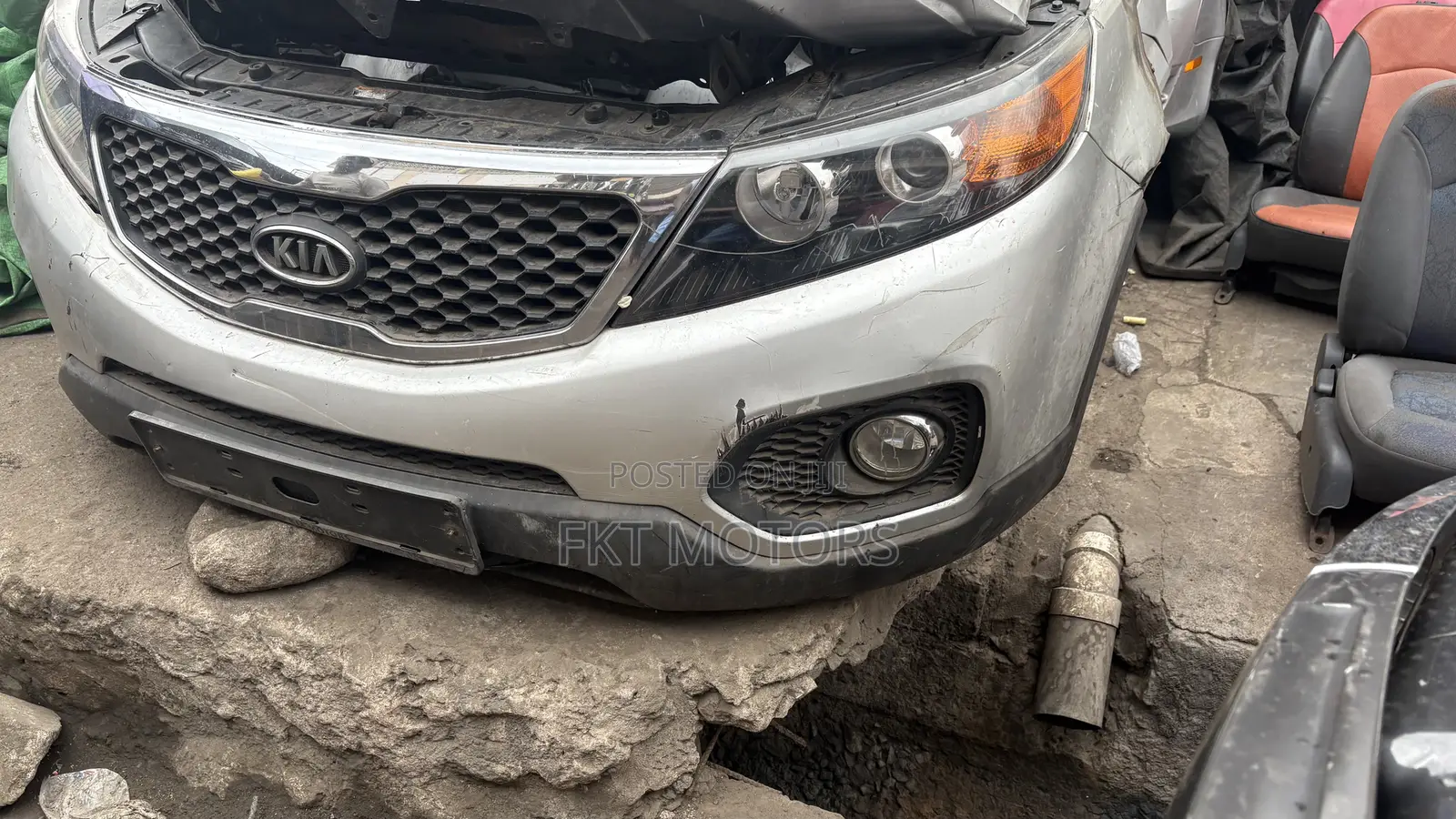 Kia Sorento Front Cut 2010,2011,2012,2013,2014,2015,2016,2017