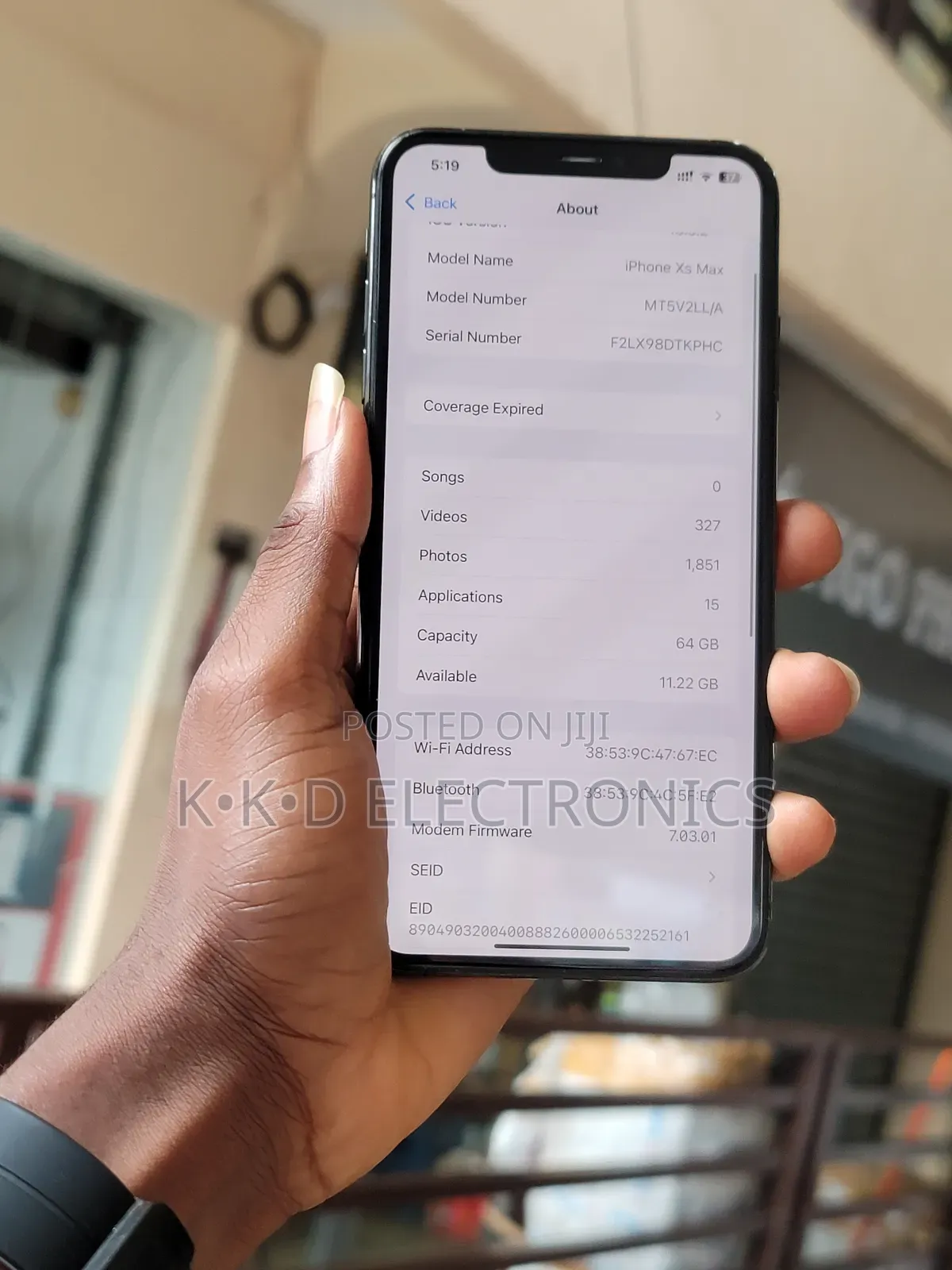 Apple iPhone XS Max 64 GB Black