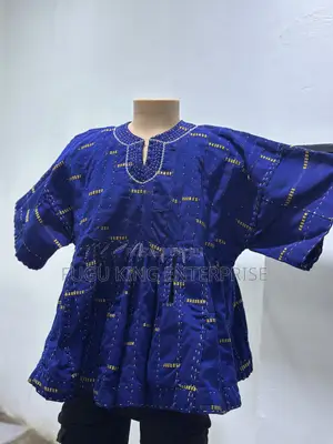 Blue Designed Northern Made Smock for Men Available