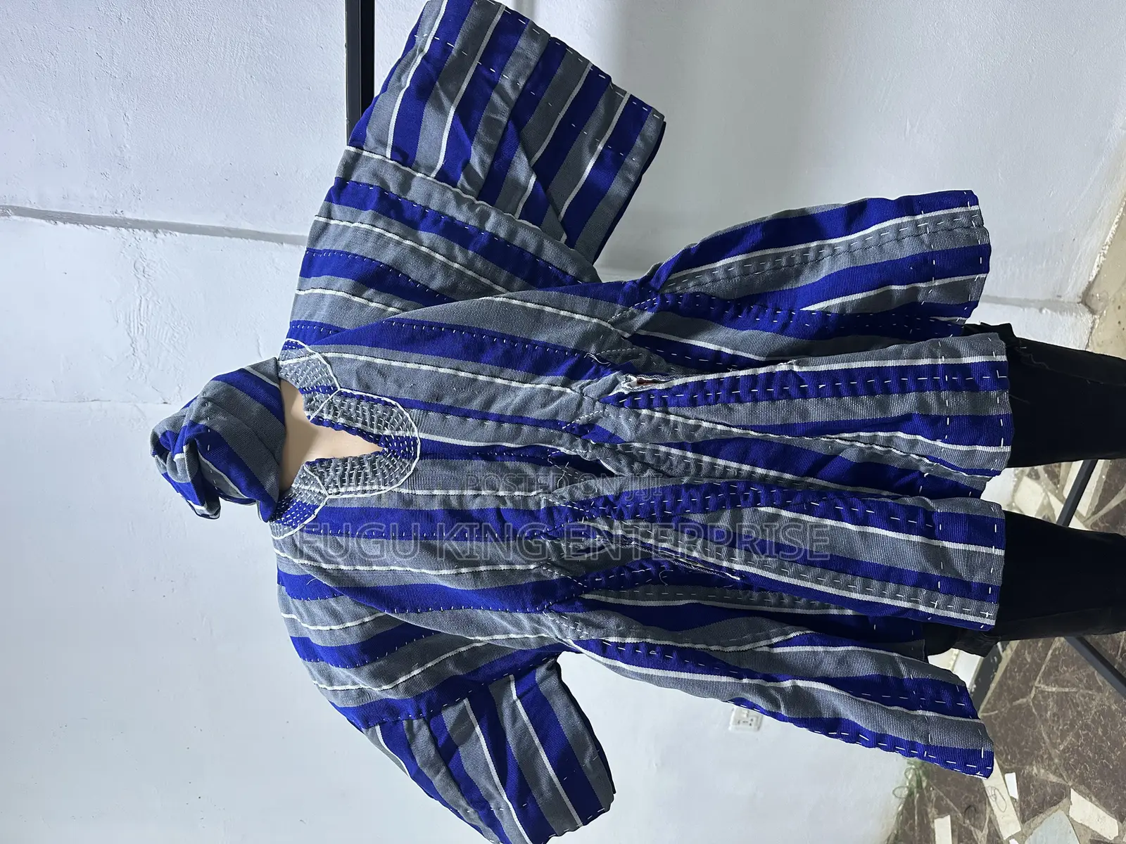 Blue Designed Northern Made Smock for Men Available