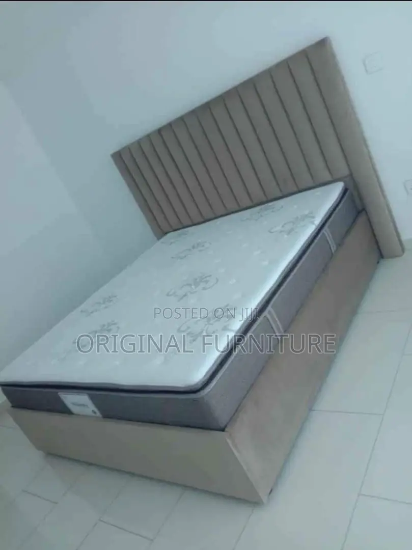 King Size Bed Frame With Mattress