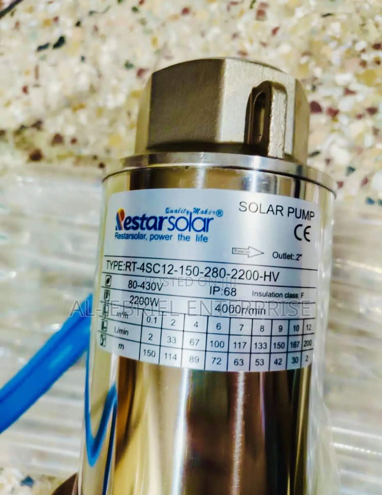 Solar Sewage Pump 3.0hp