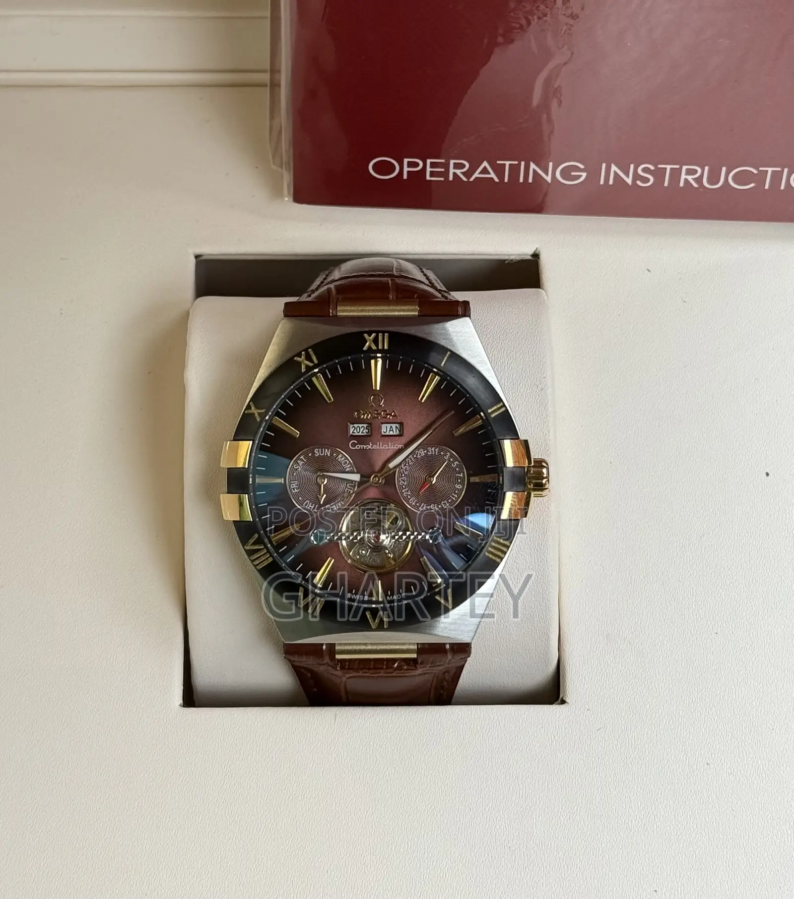 Omega Constellation Analog Mechanical Men’S Watch