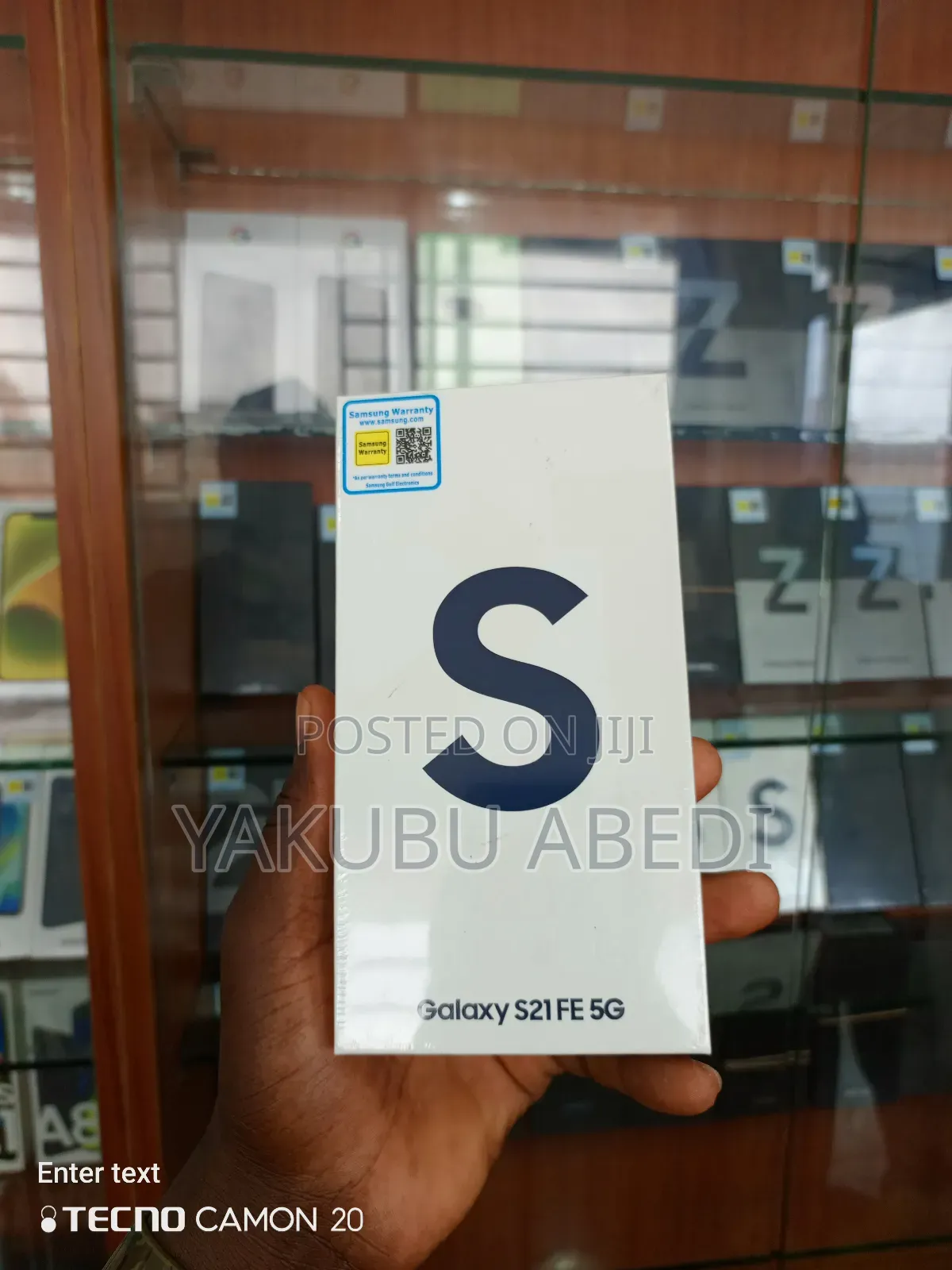 New Samsung Galaxy S21 FE 5G 128 GB Black