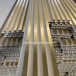 Metal Gold Tv Panel Wall Slats Decor