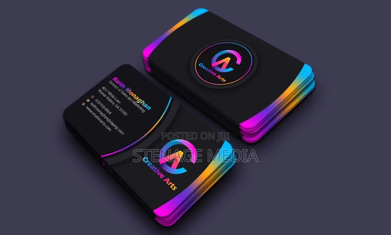 Business Card Design – Custom, Modern Cards for Every Business