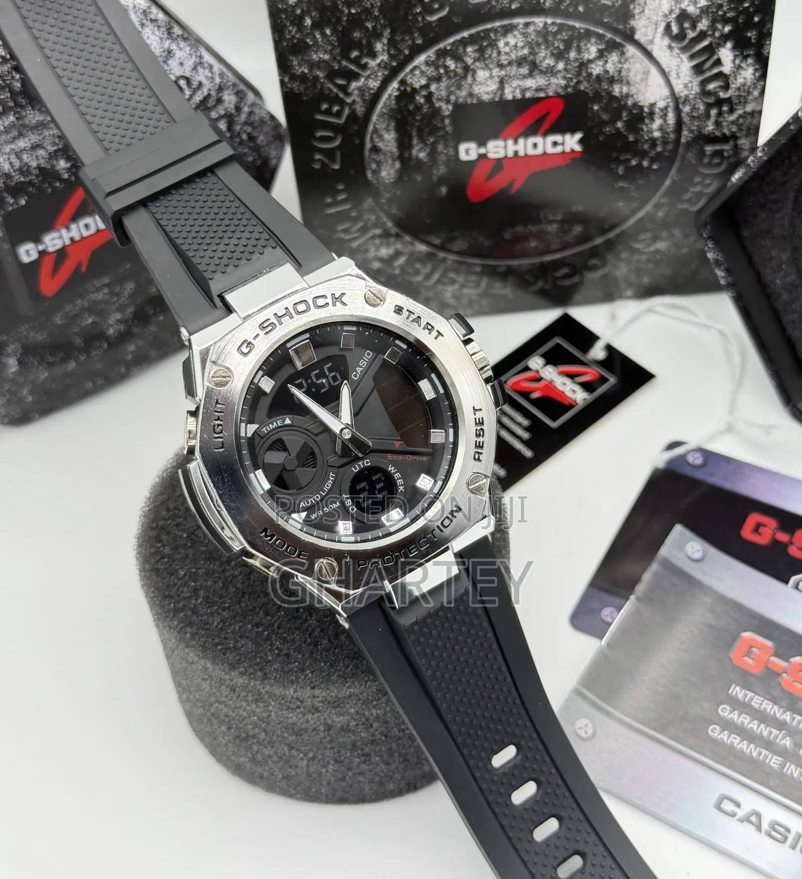 G-Shock Tough Timekeeper - Silver Black