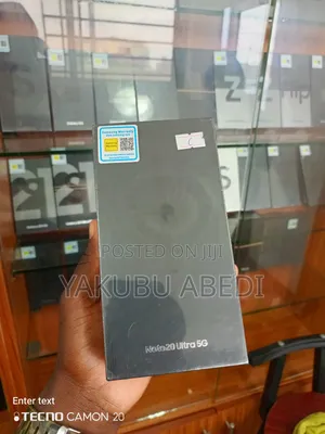 New Samsung Galaxy Note 20 Ultra 5G 128 GB Black