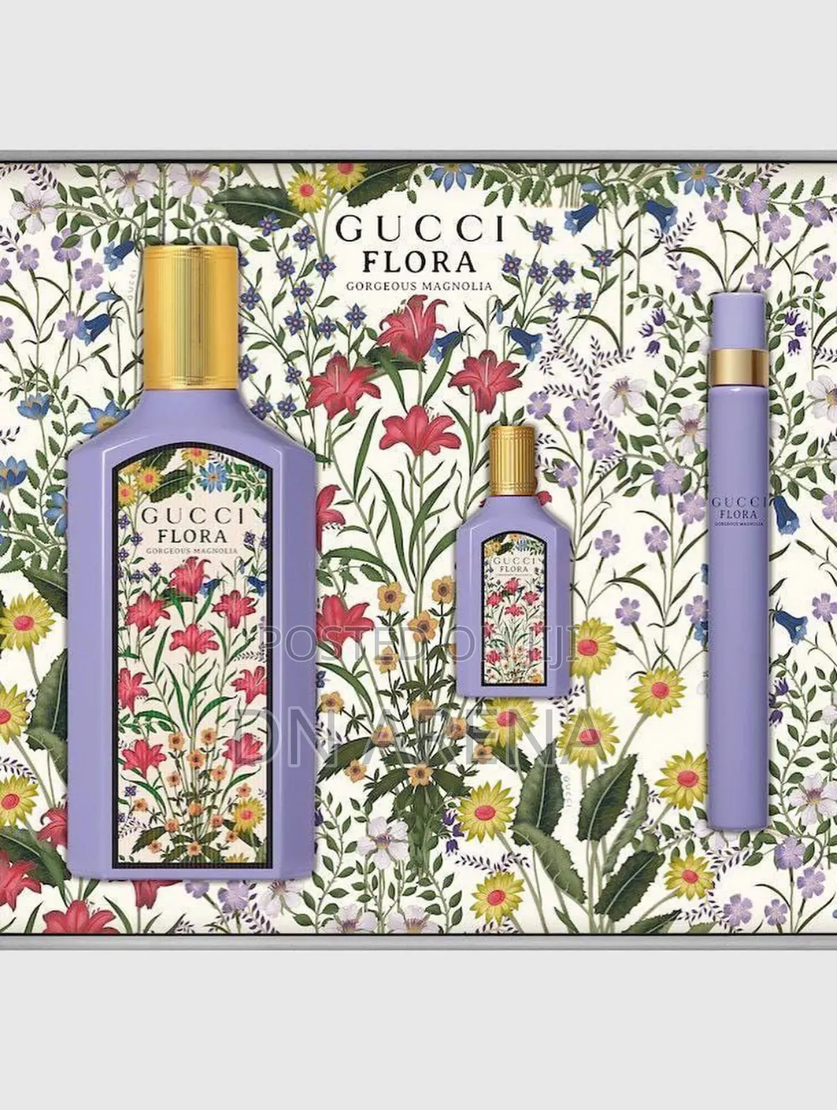 Gucci Flora Gorgeous Magnolia Eau De Parfum Gift Set.