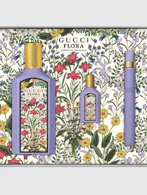 Gucci Flora Gorgeous Magnolia Eau De Parfum Gift Set.
