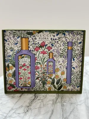 Gucci Flora Gorgeous Magnolia Eau De Parfum Gift Set.