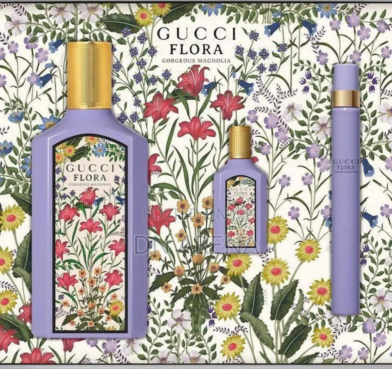 Gucci Flora Gorgeous Magnolia Eau De Parfum Gift Set.