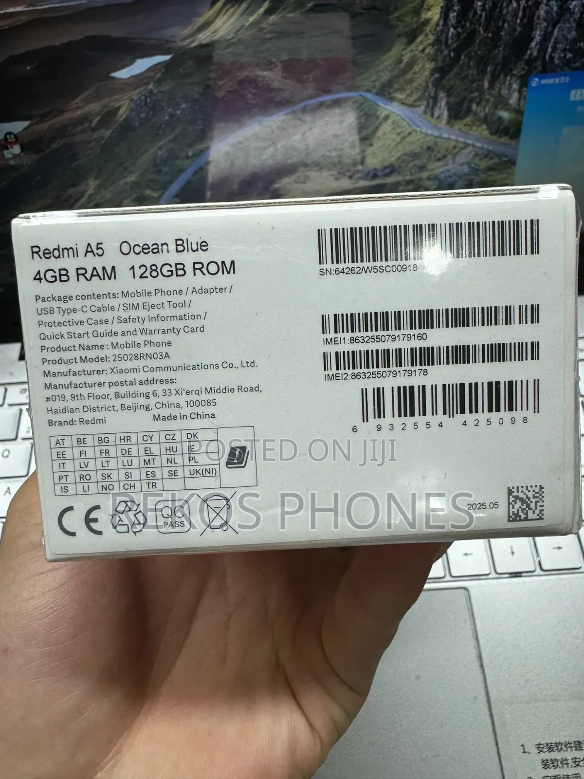 New Xiaomi Redmi A5 4G 128 GB
