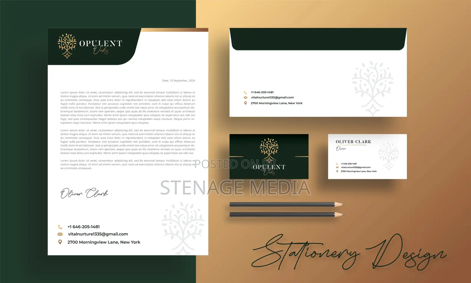 Letterhead Design – Professional Custom Business Stationery