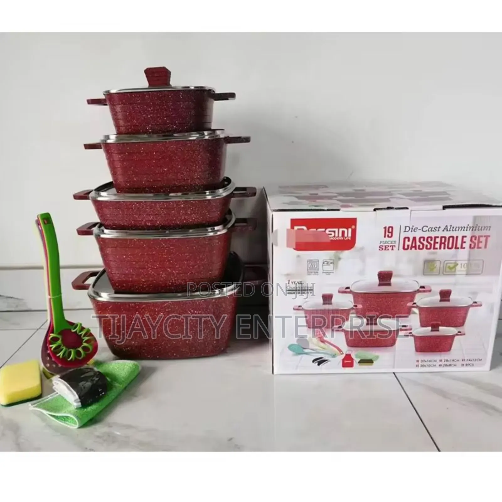 19pcs Casserole Set
