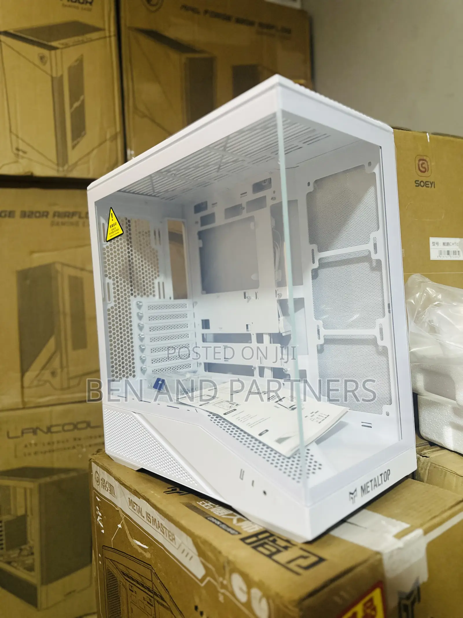 Galax Dark Guard Atx Pc Case, Type-c & Back Connect Support
