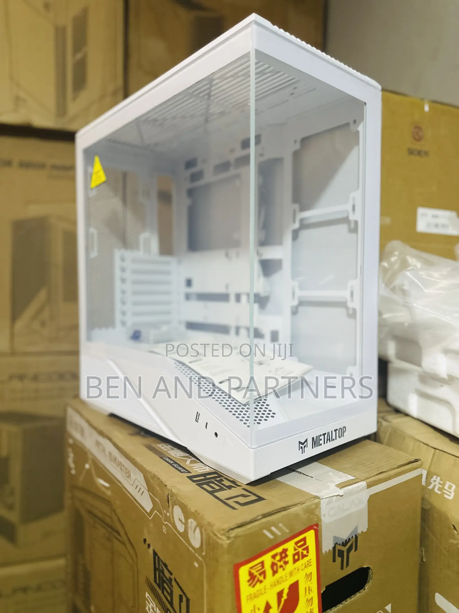 Galax Dark Guard Atx Pc Case, Type-c & Back Connect Support